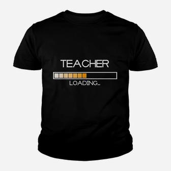 Future Teacher Loading Bar Graduation Teacher Gift Youth T-shirt | Crazezy DE