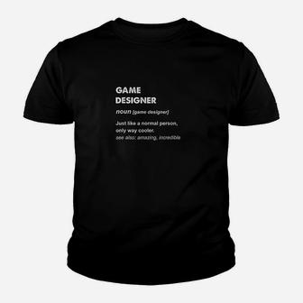 Game Designer Gift Youth T-shirt | Crazezy