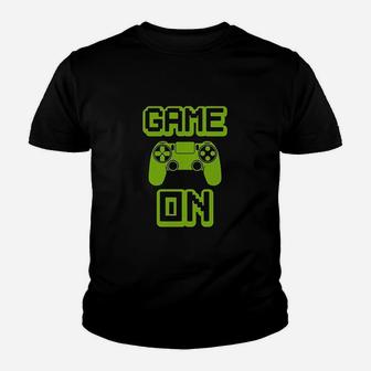 Game On For Gamers Youth T-shirt | Crazezy