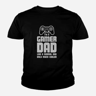 Gamer Dad Father Cool Dads Gaming Youth T-shirt | Crazezy UK