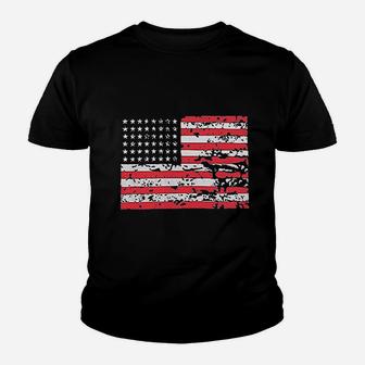 Genleck American Flag S 4Th Of July Patriotic Youth T-shirt | Crazezy