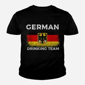 German Drinking Team - Germany Flag Oktoberfest German Youth T-shirt | Crazezy UK