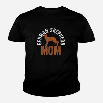 German Shepherd Mom Dog Lover Mother Gift Youth T-shirt | Crazezy DE