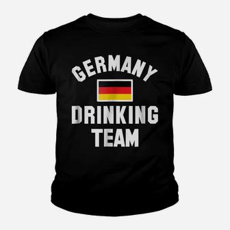 Germany Drinking Team Shirt For Germany Beer Festivals Youth T-shirt | Crazezy UK