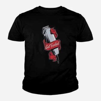Get Faded Barber Youth T-shirt | Crazezy DE