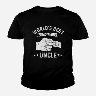 Get Promoted To Uncle Youth T-shirt | Crazezy DE