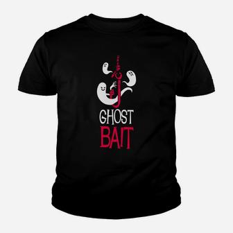 Ghost Bait Hunting Hunter Paranormal Ghoststories Ghosthunt Sweatshirt Youth T-shirt | Crazezy