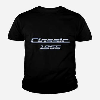 Gift For 55 Year Old Vintage Classic Car 1965 55Th Birthday Youth T-shirt | Crazezy