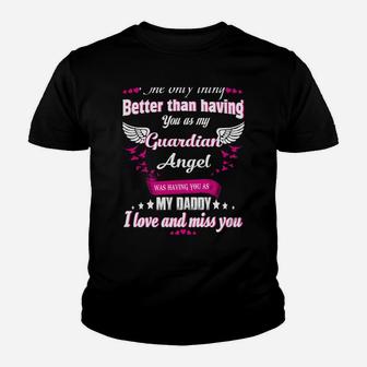 Gift For Men Women Lost Daddy, Loving Memroial Of My Daddy Youth T-shirt | Crazezy DE