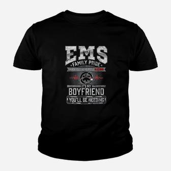 Gift Girlfriend Emt Ems Funny Mothers Fathers Day Youth T-shirt | Crazezy AU