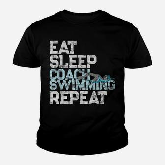 Gifts For Swim Coaches Funny Swim Teacher Coach Appreciation Youth T-shirt | Crazezy CA
