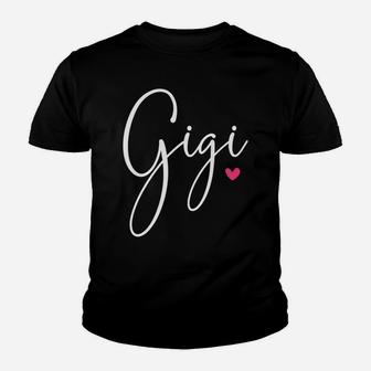 Gigi For Women Grandma Mother's Day Christmas Grandkids Youth T-shirt | Crazezy DE