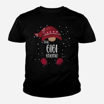 Gigi Gnome Matching Family Pajamas Christmas Gift Youth T-shirt | Crazezy AU