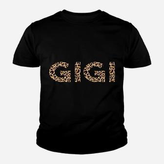 Gigi Leopard T Shirts For Women Grandma Christmas Gifts Youth T-shirt | Crazezy UK