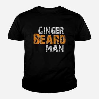 Ginger Beard Man Youth T-shirt | Crazezy