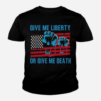 Give Me A Liberty Youth T-shirt - Monsterry