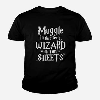 Gle In The Streets Wizard In The Sheets Youth T-shirt | Crazezy
