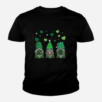 Gnome Leprechaun Green Gnomes Tomte St Patricks Day Youth T-shirt | Crazezy