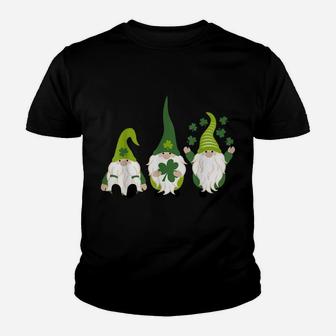 Gnome Leprechaun Tomte Green Gnomes St Patrick's Day Youth T-shirt | Crazezy