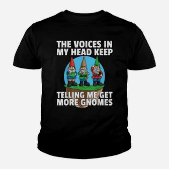 Gnome Shirt Gardening Garden Gnomies Gardener Hanging Tee Youth T-shirt | Crazezy CA