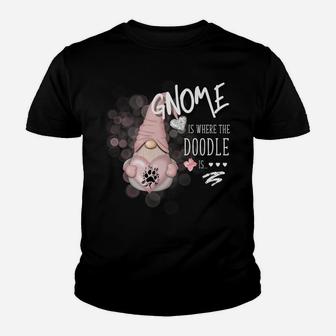 Gnome Valentines Day Goldendoodle Labradoodle Aussiedoodle Youth T-shirt | Crazezy