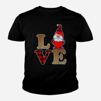 Gnome Valentines Day Love Valentine Gnomes Heart Women Youth T-shirt | Crazezy AU