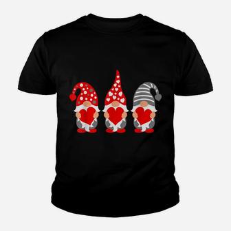 Gnomes Hearts Valentine Day Shirts For Couple Youth T-shirt | Crazezy