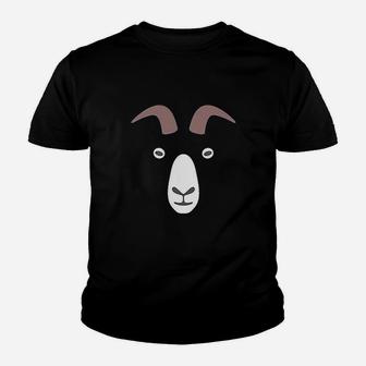 Goat Big Animal Face Cute Funny Youth T-shirt | Crazezy AU