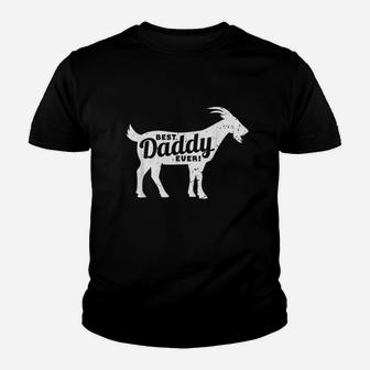 Goat Daddy Dad Farm Lover Youth T-shirt | Crazezy CA