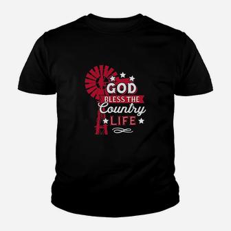 God Bless The Country Life Ih Youth T-shirt | Crazezy AU