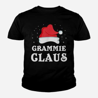 Grammie Claus Xmas Family Group Matching Pajama Youth T-shirt - Monsterry AU