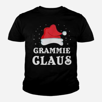 Grammie Claus Xmas Family Group Matching Youth T-shirt - Monsterry