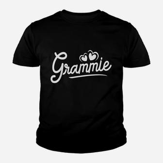 Grammie For Women Grammie Birthday Youth T-shirt | Crazezy