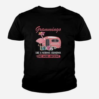 Grammingo Like A Normal Grandma Only More Awesome Youth T-shirt | Crazezy UK