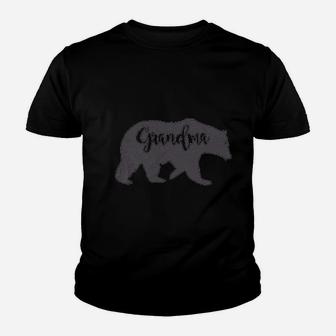 Grandma Bear Youth T-shirt | Crazezy CA