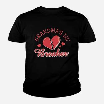 Grandmas Lil Heartbreaker Youth T-shirt | Crazezy DE