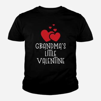 Grandma's Little Valentine Youth T-shirt - Monsterry