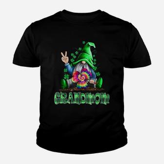 Grandmom Gnome St Patrick's Day Matching Family Gifts Youth T-shirt | Crazezy UK