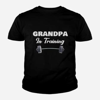 Grandpa In Training Youth T-shirt | Crazezy