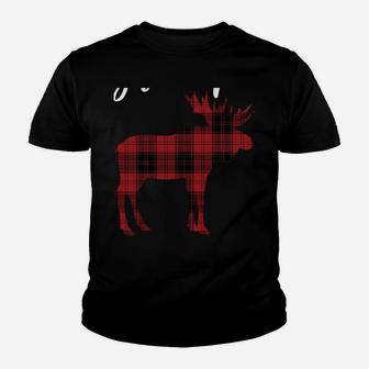 Grandpa Moose Xmas Matching Family Christmas Pajamas Pjs Sweatshirt Youth T-shirt | Crazezy UK