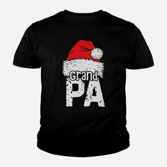 Grandpa Santa Christmas Family Matching Pajamas Xmas Gifts Youth T-shirt | Crazezy