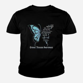 Graves' Disease I Am The Storm Youth T-shirt | Crazezy