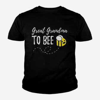 Great Grandma To Bee Youth T-shirt | Crazezy CA