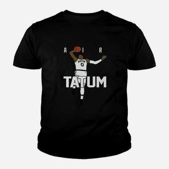 Green Boston Tatum Air Pic Hooded Youth T-shirt | Crazezy CA