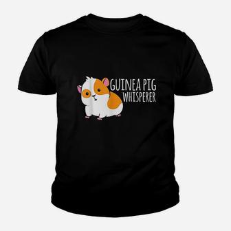 Guinea Pig Whisperer Guinea Pig Youth T-shirt | Crazezy