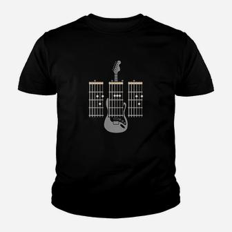 Guitarist Dad Fathers Day Youth T-shirt | Crazezy