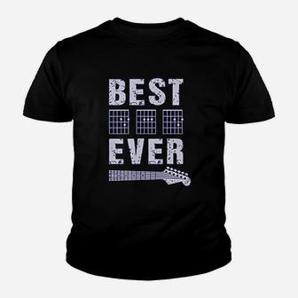 Guitarist Father Best Dad Ever Youth T-shirt | Crazezy