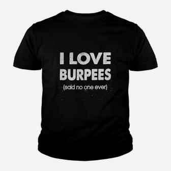 Gym Fitness Burnout Youth T-shirt | Crazezy AU
