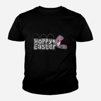 Haase Unlimited Hoppy Easter Happy Bunny Egg Youth T-shirt | Crazezy