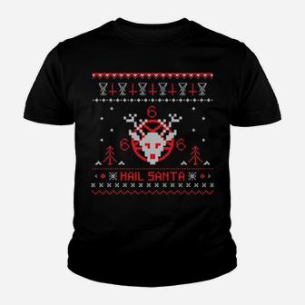 Hail Santa Youth T-shirt - Monsterry AU